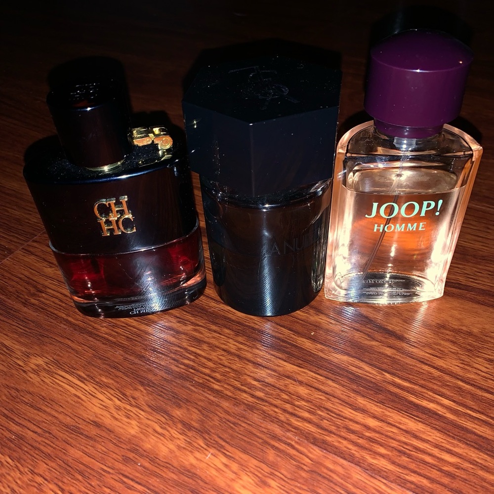 Mens Cologne 3 (YSL, CH, JOOP)